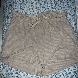 Princess Polly beige shorts size US 2, lightly worn